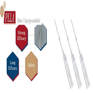 PLLA thread lifting _Mono Screw_